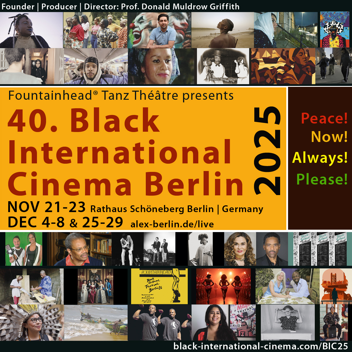 40. Black International Cinema Berlin 2025 Anniversary Production